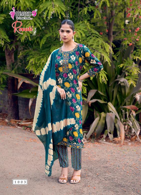 Mystic9 revati 1 wholesale ladies kurtis catalog